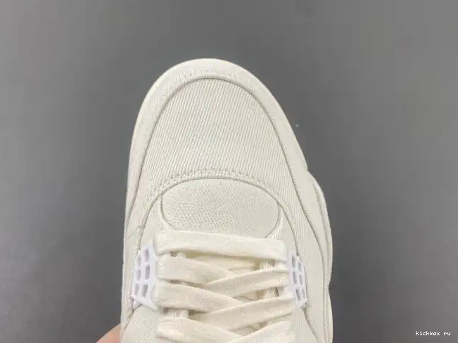 Cheap Kickmax Jordan Levi's Air x 4 'White' AO2571-100 0621